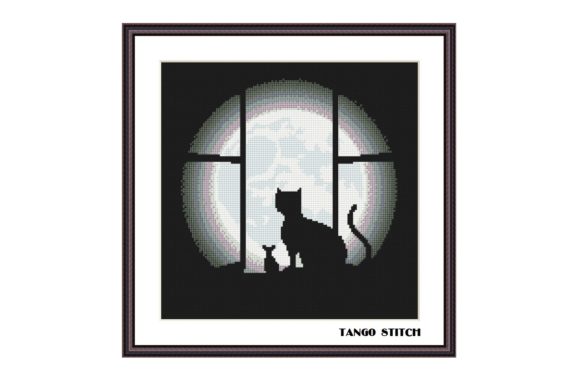 A Black Cat Cross Stitch Design Worth the Stitches