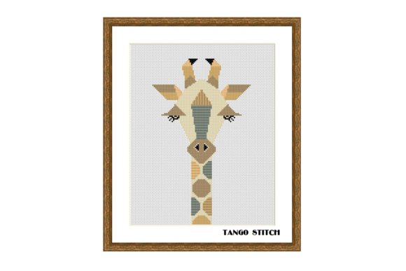 A Designer's Review of the Geometric Giraffe Cross Stitch Pattern