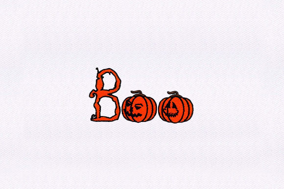 A Real Designer’s Take on the Boo Pumpkin Embroidery Design
