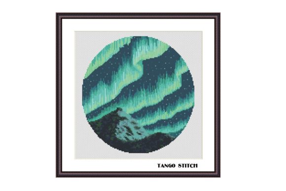 Aurora Borealis Cross Stitch Pattern Review for Gift Crafters