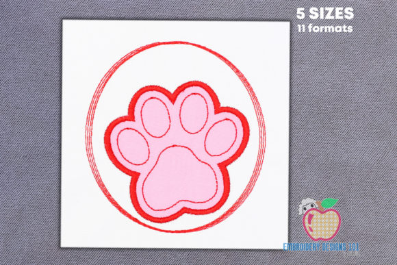 Dog Paw Print Embroidery Design: A Heartfelt Review