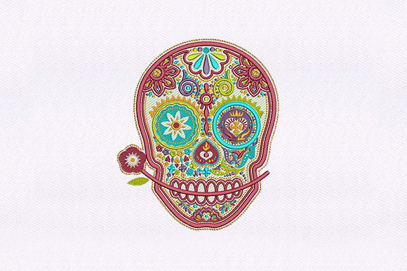 Funky Skull Embroidery: A Designer's Review for Personalized Gifts