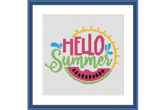 Hello Summer Colorful Cross Stitch: A Designer's Review