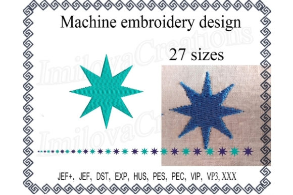 Light Green Star Embroidery: A Designer's Hands-On Review