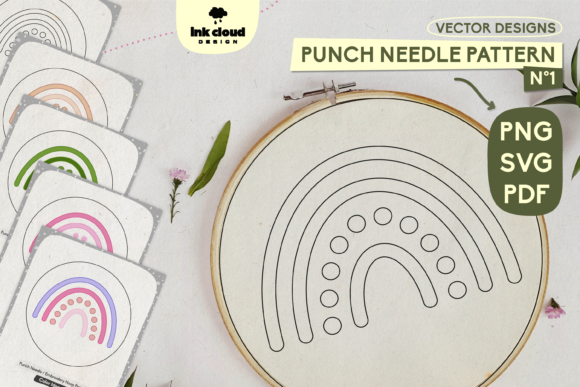 My Honest Review of the Punch Needle Rainbow PDF Hoop