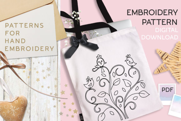 Three Birds on a Branch: A Designer's Review of a Classic Embroidery Pattern